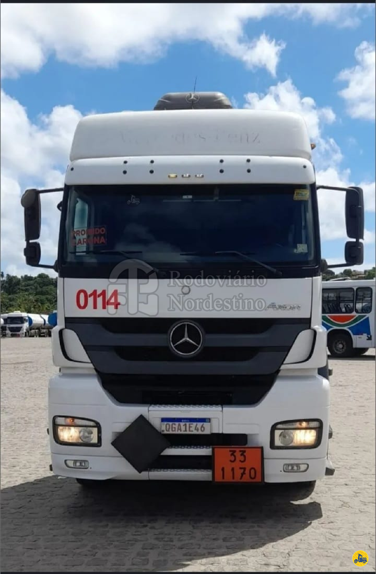 CAMINHAO MERCEDES-BENZ MB 2544 Cavalo Mecânico Cavalo 6x2 Rodoviário Nordestino BAYEUX PARAÍBA PB